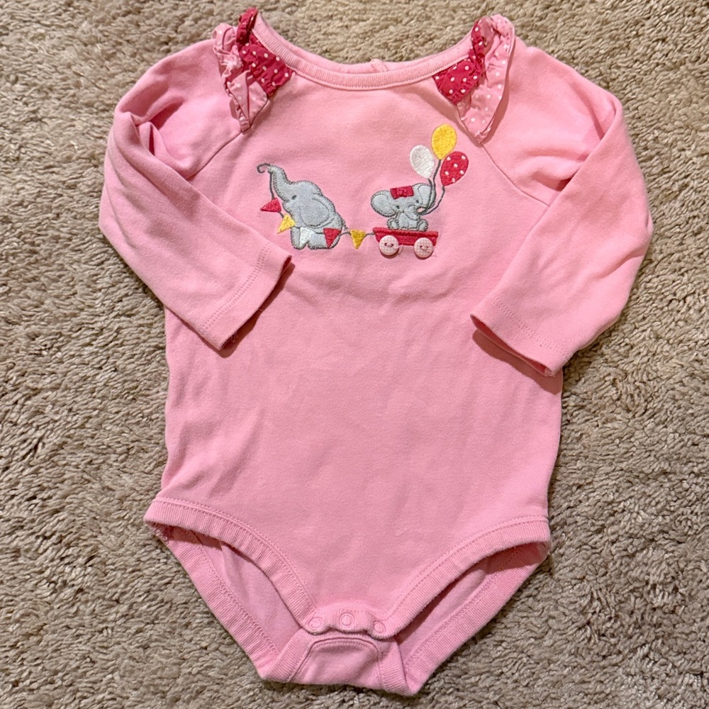 Colorful Baby Girls One Piece Lot Various sizes 6-9 months - Picture 9 of 16